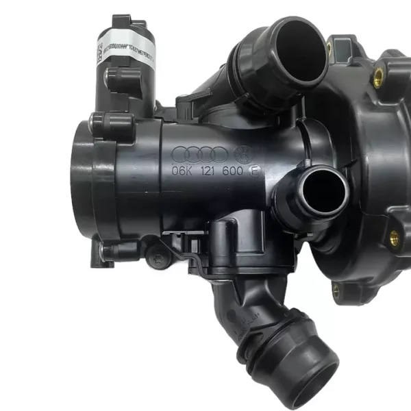 06K121600E - Water Pump Thermostat Housing (complete with pump and union)