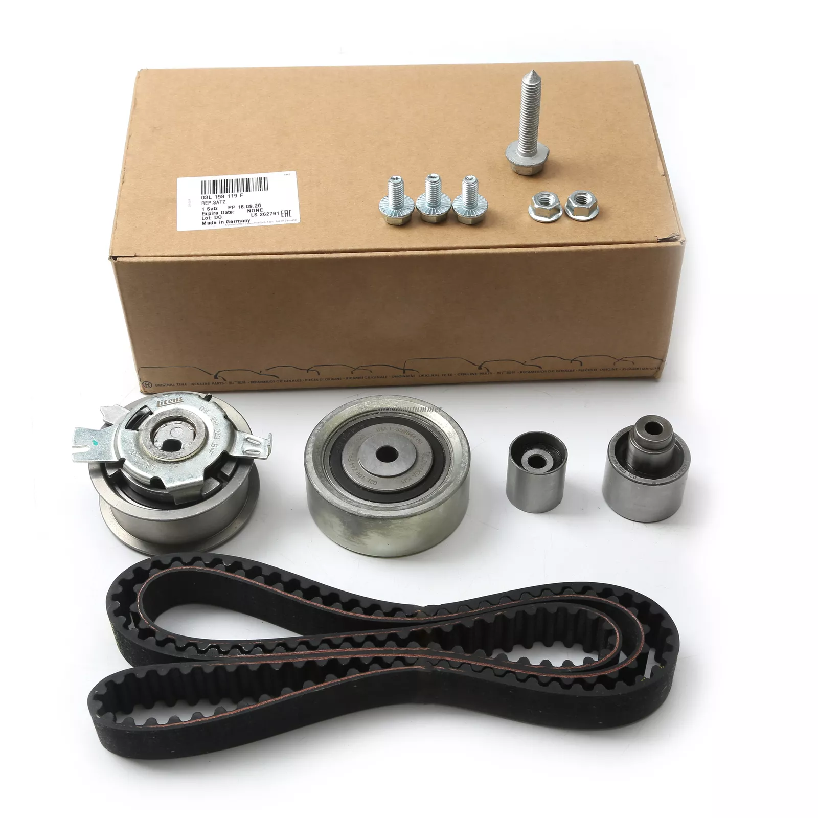 03L198119F - Timing Belt Set (without bolts) - Image 3